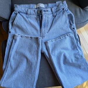 Hollister Baggy Light Blue Carpenter Jeans